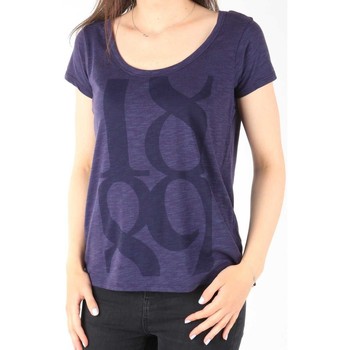Oblačila Ženske Majice s kratkimi rokavi Lee T-Shirt  Scoop Mystic Plum 40KFL87 Modra