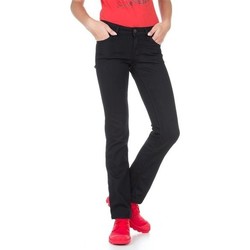 Oblačila Ženske Jeans straight Lee Marlin L337DROC Črna
