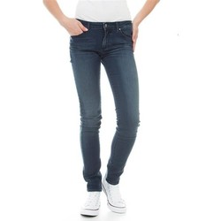 Oblačila Ženske Jeans straight Wrangler Molly River Washed W251ZB33T Modra