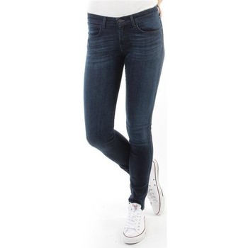 Oblačila Ženske Jeans skinny Wrangler CORYNN BLUE SHELTER W25FU466N Modra