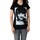 Oblačila Deklice Majice s kratkimi rokavi Eleven Paris 40401 Črna