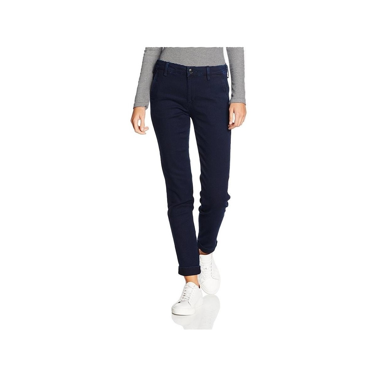 Oblačila Ženske Jeans skinny Lee ® Chino Herringbone 310YKMF Modra