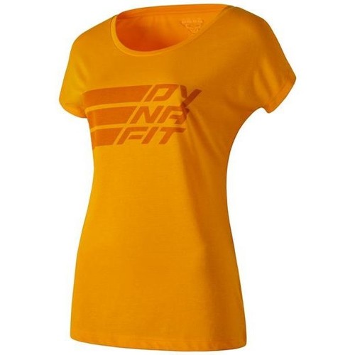 Oblačila Ženske Majice s kratkimi rokavi Dynafit Compound Dri-Rel Co W S/s Tee 70685-4630 Oranžna