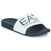 Čevlji  Natikači Emporio Armani EA7 SEA WORLD VISIBILITY SLIPPER Bela
